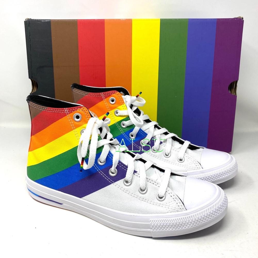Converse Ctas High Pride White University Men’s - Picture 7 of 9